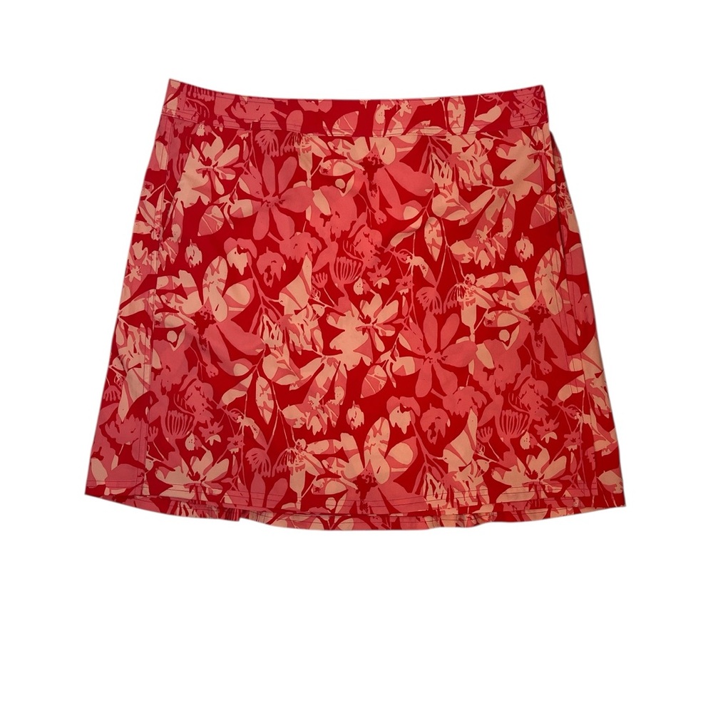 RipSkirt Hawaii Wrap Skirt Large Pink Floral Tropical Print‎ Adjustable beach